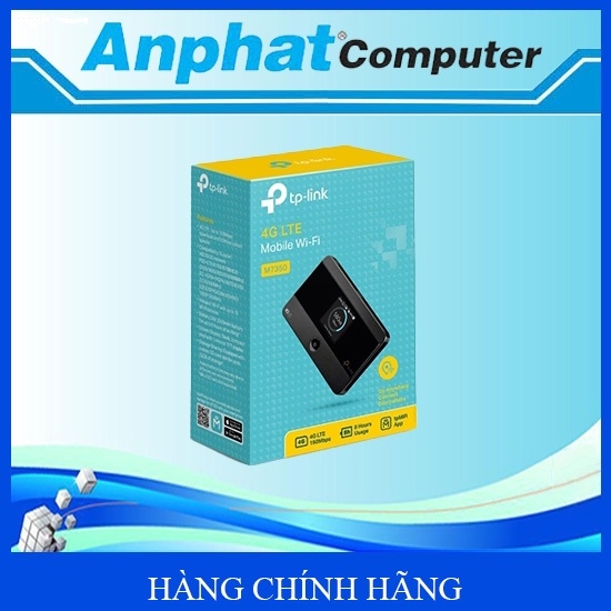 Bộ Phát Wifi Di Động 4G LTE-Advanced TP-Link M7350 150Mbps - Hàng Chính Hãng