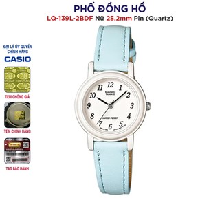 Đồng hồ nữ dây da casio chính hãng anh khuê lq-139l-2bdf