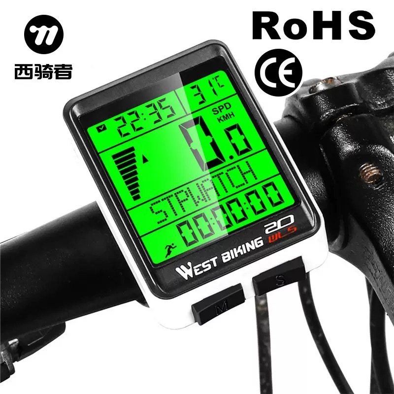 Đồng hồ đo tốc độ xe đạp 2D