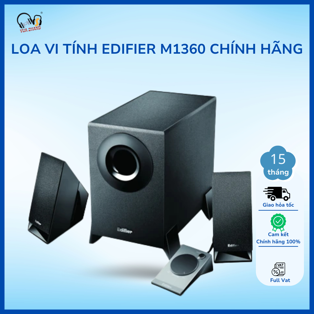 Loa vi tính Edifier M1360 chính hãng công suất 8,5W