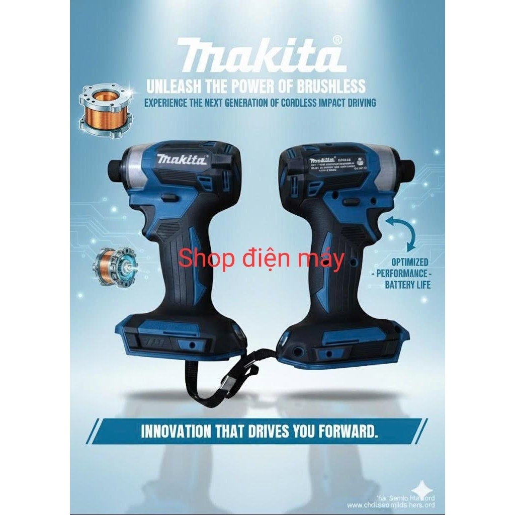 Máy chuyên vít Makita dtd173 loại 1