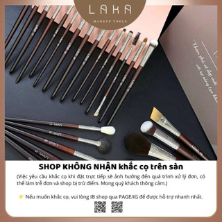 Bộ cọ LaKA 25 cây lông thú cao cấp