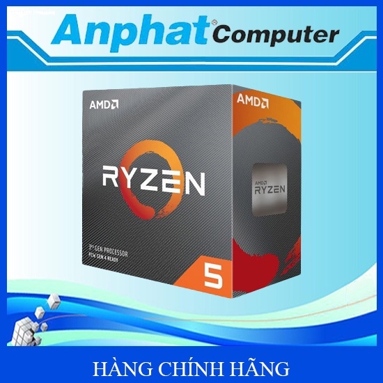 CPU AMD Ryzen 5 3600 6C/12T Hàng Box Chính Hãng(có sẵn Fan Zin) - Bảo hành 36 tháng