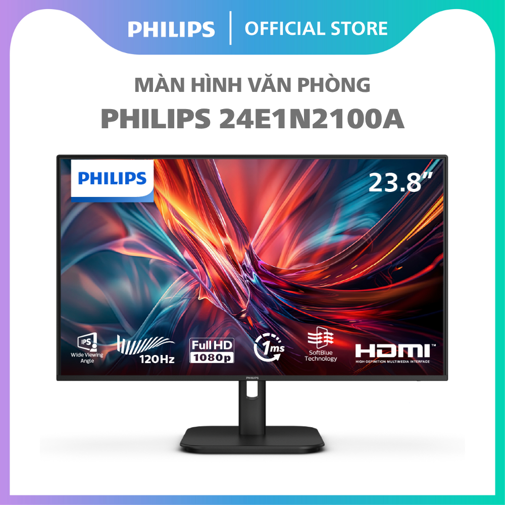 Màn hình Philips 24E1N2100A/71 24 inch FHD 120Hz 1ms IPS LED Loa kép