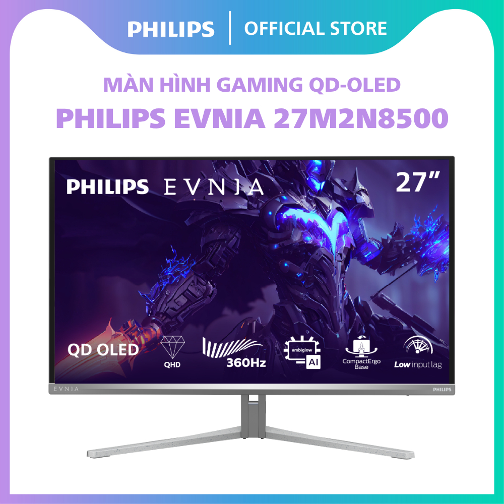 Màn hình Gaming Philips Evnia 27M2N8500/01 27 inch 2K QHD 360Hz 0.03ms QD-OLED