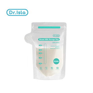  Dr.isla túi đựng sữa mẹ chuyên dụng cho máy hút sữa có khóa kéo chất liệu LDPE150ml thiết kế niêm phong hai lớp MSB05 