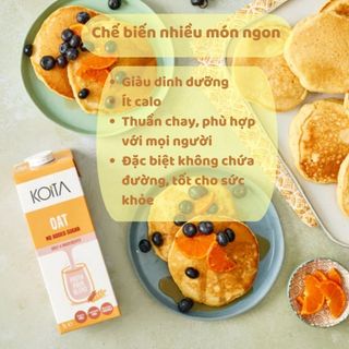 [CHÍNH HÃNG] Sữa Hữu Cơ Koita 1L Mix Đủ Vị Nguyên Kem Ít Béo Yến Mạch - Sữa Tươi Sữa Hạt Organic Ý