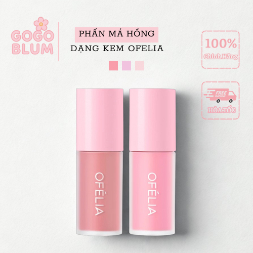 OFÉLIA Má Hồng Kem OFELIA Lolli Liquid Blush Kem Má Ofelia Hồng Xinh Xắn 4.3g - 4.6g