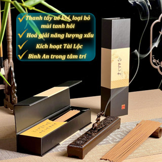  Hộp Nhang Trầm Hương Cao Cấp - Huong Tram Nhang Không Tăm Thơm Tự Nhiên Xông Đồ Thờ Cúng - Quà Tặng 