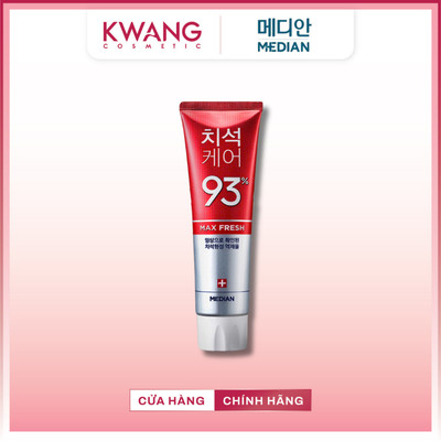 [ĐỎ] Kem Đánh Răng Median Tartar 93 Hàn Quốc 120g