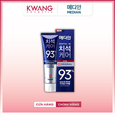 [XD] Kem đánh răng MEDIAN Dental IQ 93% Xanh Dương Hàn Quốc 120g