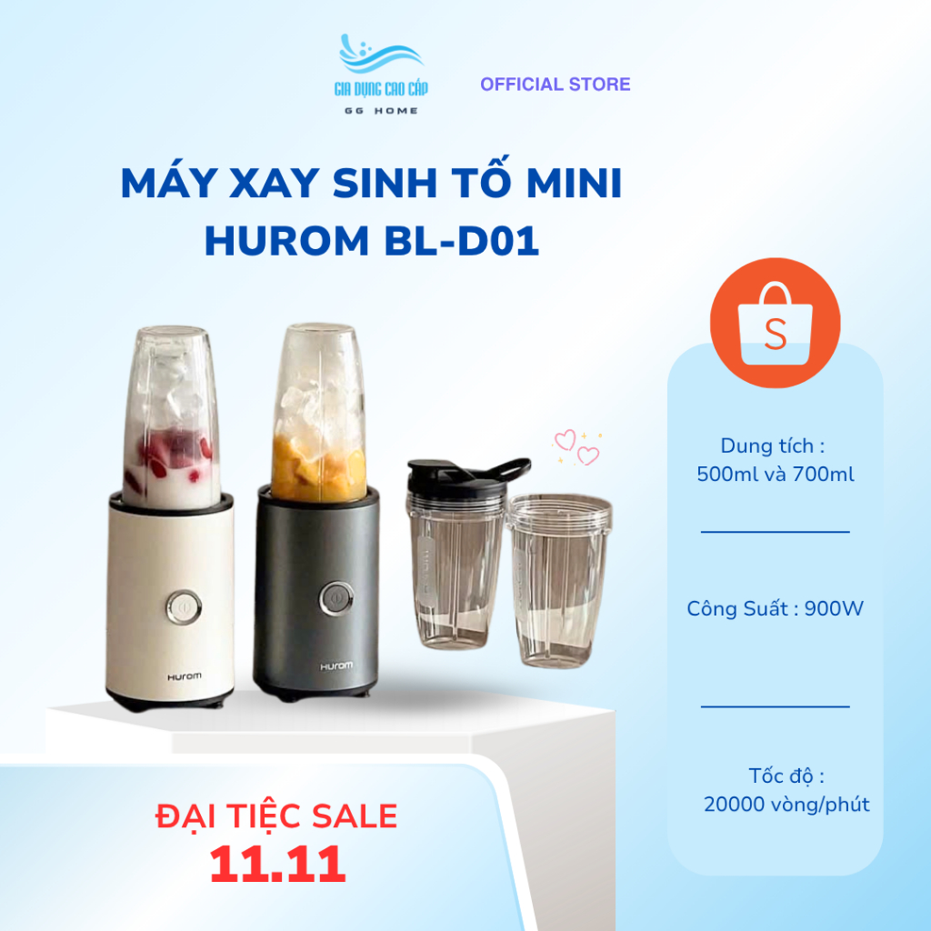 Máy xay sinh tố Mini Hurom BL-D01
