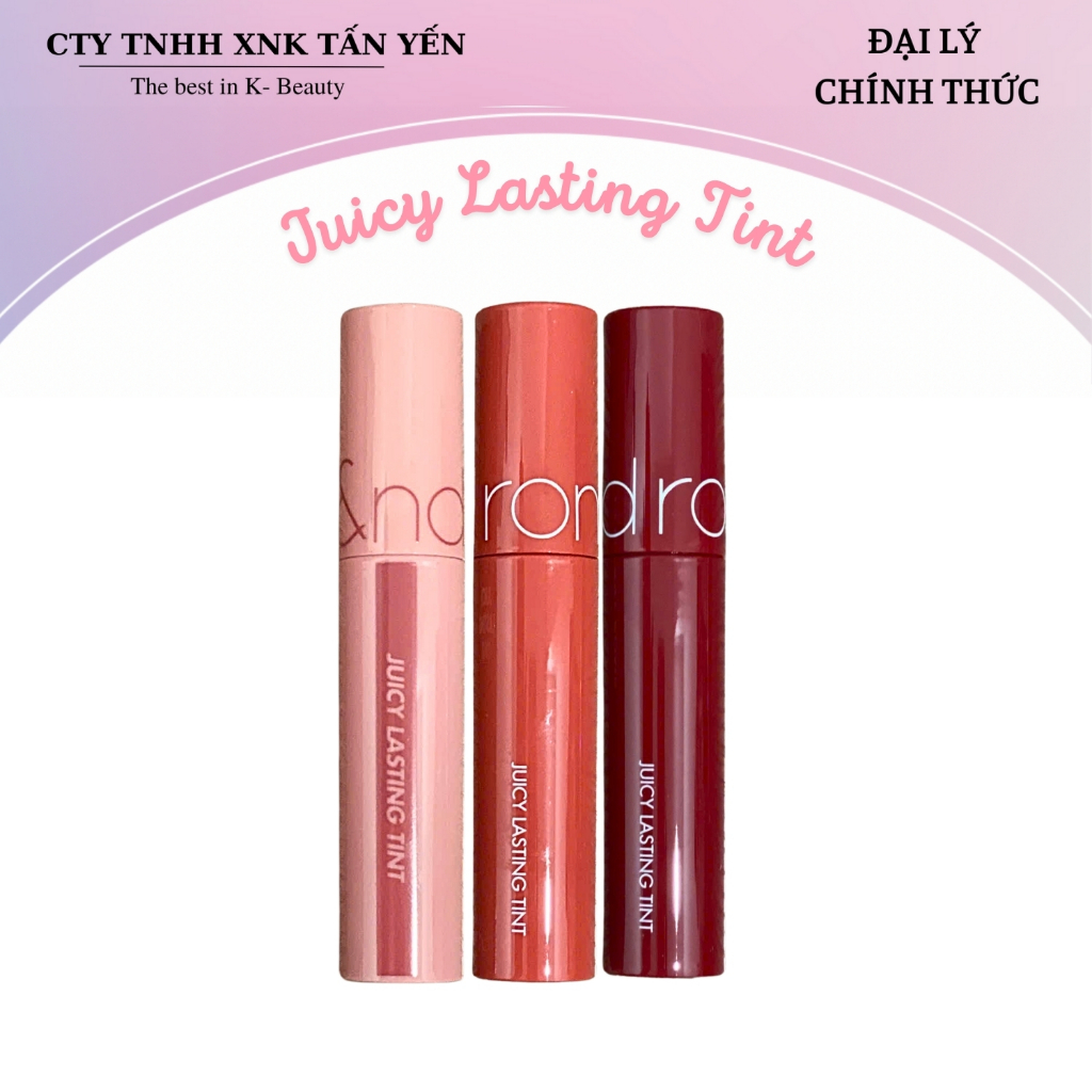 Son Tint Bóng Romand Juicy Lasting Tint 5.5g