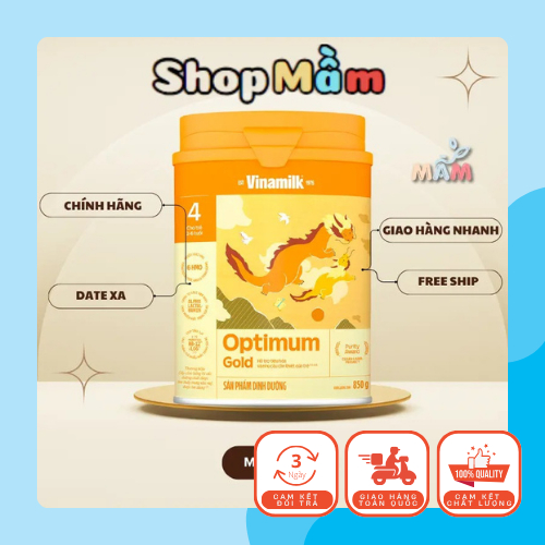 Optimum Gold Vinamilk - Sữa Optimum Gold 850g Chính Hãng