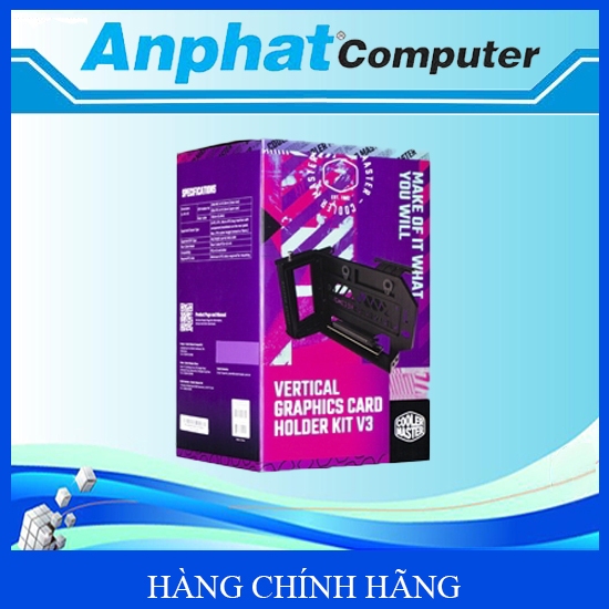 Giá đỡ dựng VGA Cooler Master Vertical GPU Holder Kit V3 (PCIe 4.0x16) - Hàng Chính Hãng