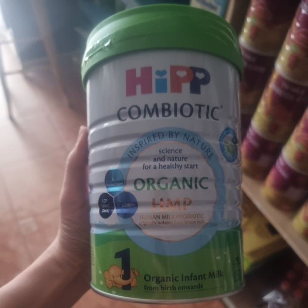 Sữa bột Hipp 1 organic combiotic 800g,12/2026