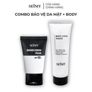  Combo Dưỡng Da Body Và Kem Chống Nắng Seimy 