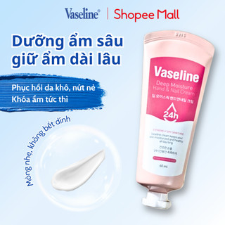  Kem Dưỡng Da Tay Vaseline Dưỡng Ẩm Sâu Phục Hồi Da Khô Nứt Mềm Mịn Tự Nhiên 60ml 