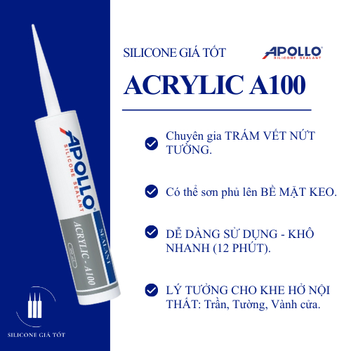 KEO SILICONE APOLLO ACRYLIC SEALANT A100