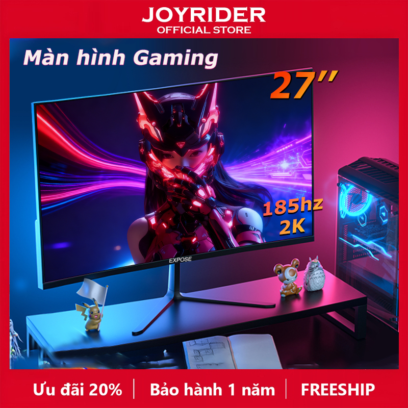 Màn Hình Gaming 27 Inch IPS 2k 185Hz 1ms | Hỗ Trợ FreeSync/G-Sync | 2K UHD | Bảo Hành 1 Năm | BigBuy360 - bigbuy360.vn