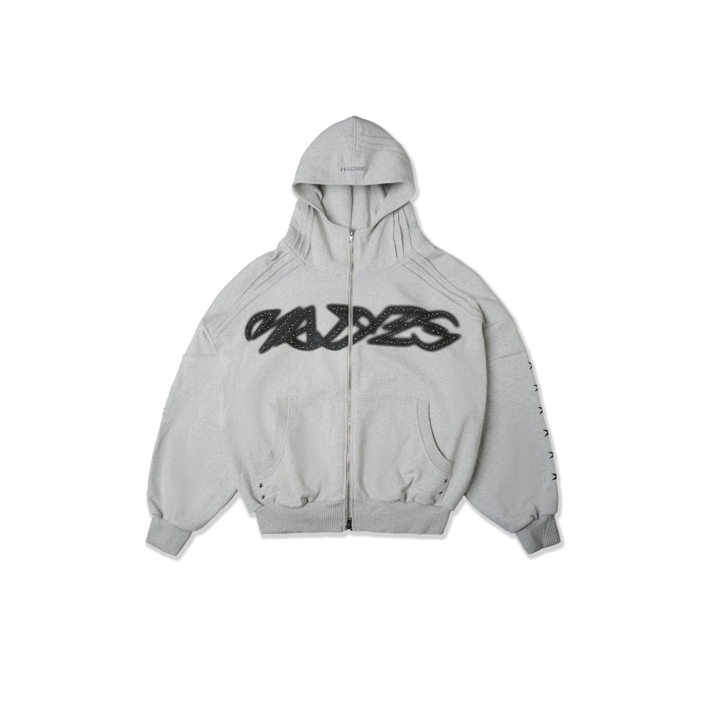 HADES Void Drifter Zip Hoodie - HADES Brand chính hãng - Hoodie vải chân cua Unisex