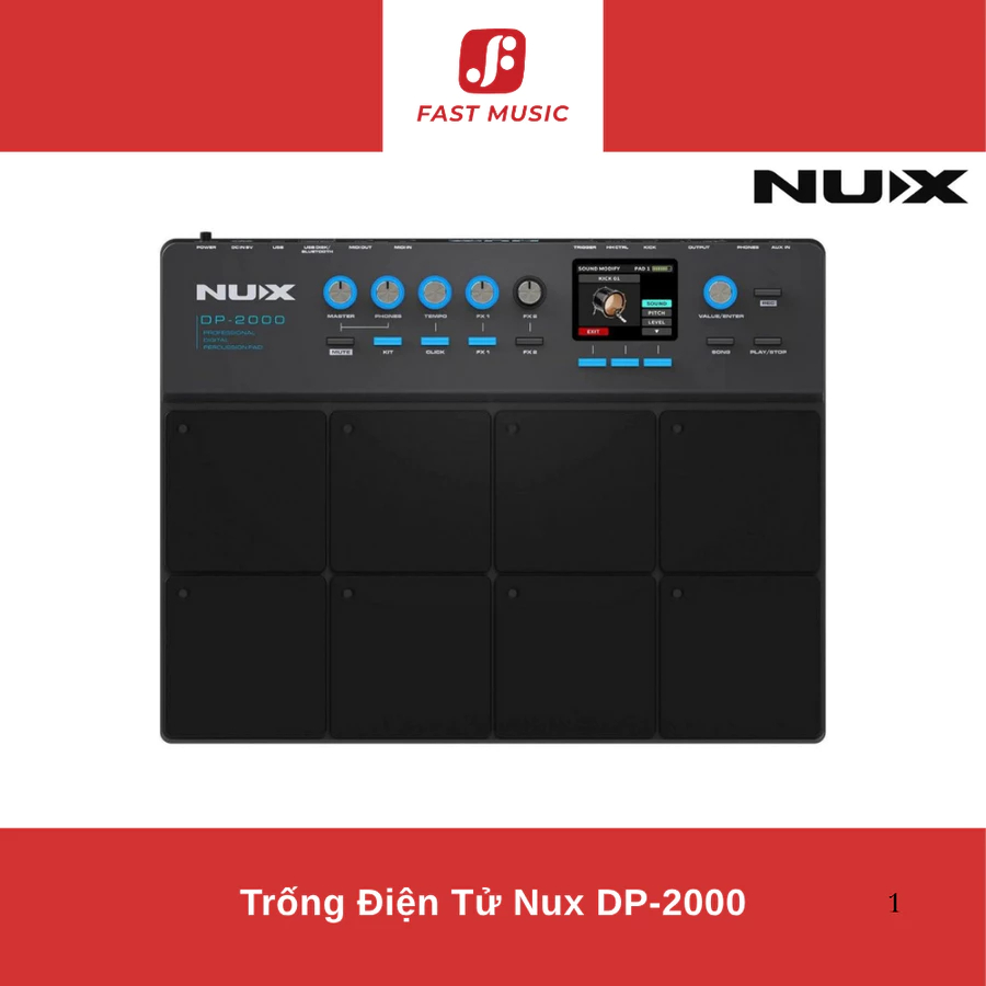 Trống Điện Tử Nux DP-2000 / Trống Điện Tử Avatar PD705 / PD708 / HXM HDP-1X / HDP-2 Chính Hãng