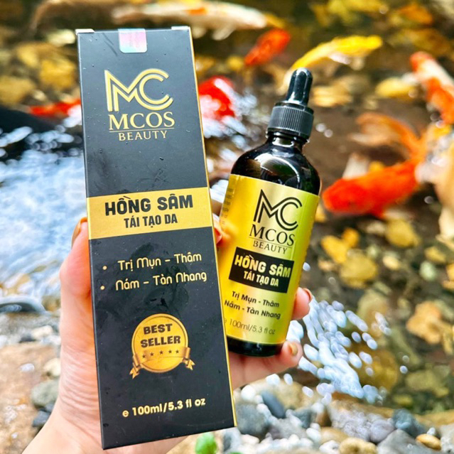 [ MCSKIN ] SERRUM HỒNG SÂM - TÁI TẠO DA CĂNG BÓNG , MỊN MÀNG 