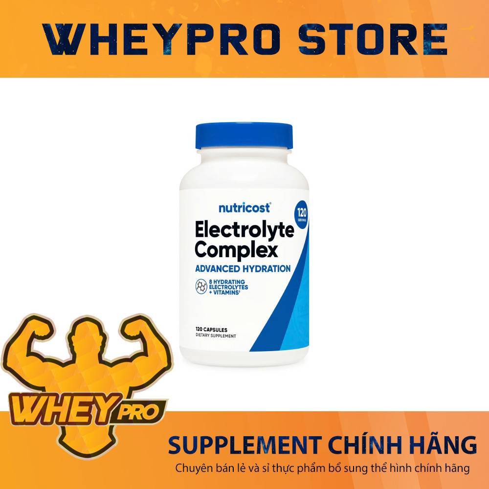 Nutricost Electrolytes Complex – Dành cho gymer
