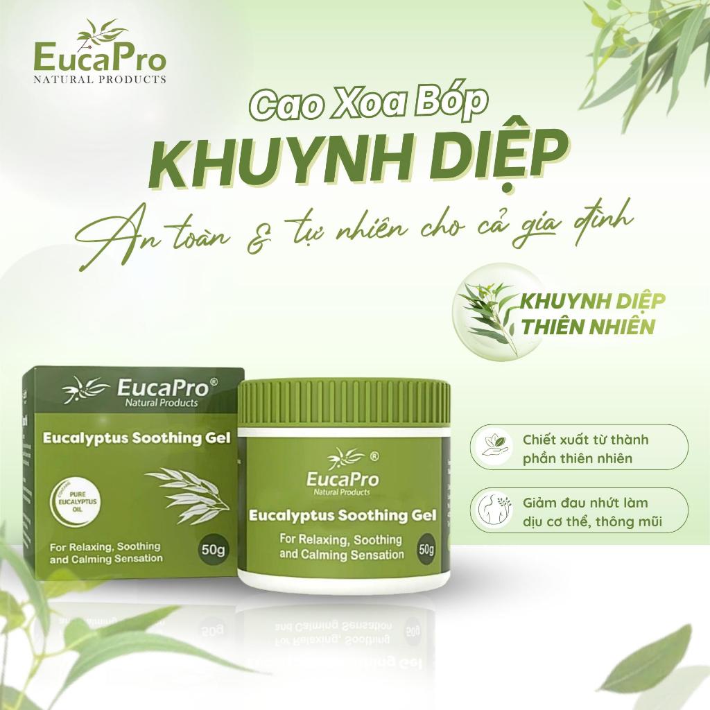 Cao xoa bóp EucaPro Natural Products chiết xuất khuynh diệp 50g