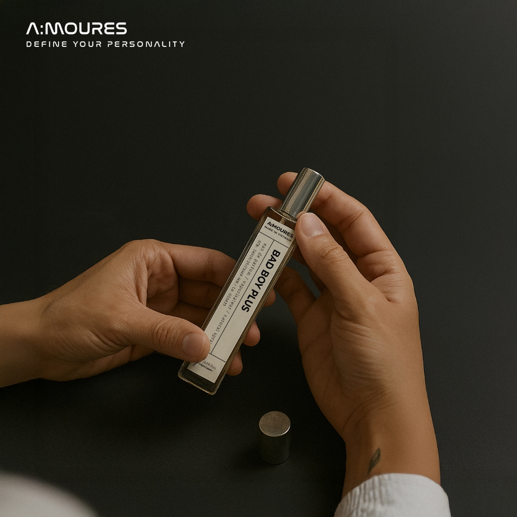 Nước Hoa Nam Amour Bad Boy Plus Nguyên Liệu Nhập Khẩu Hương Thơm Ngọt Ngào, Bí Ẩn, Lôi Cuốn Dạng Xịt 10ml và 2ml | BigBuy360 - bigbuy360.vn