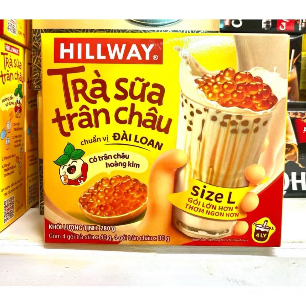 Trà sữa trân châu Hillway
