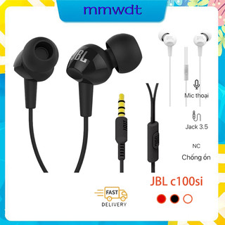  Tai Nghe Có Dây JBL C100SI  Bass cực mạnh đánh chuyên game 