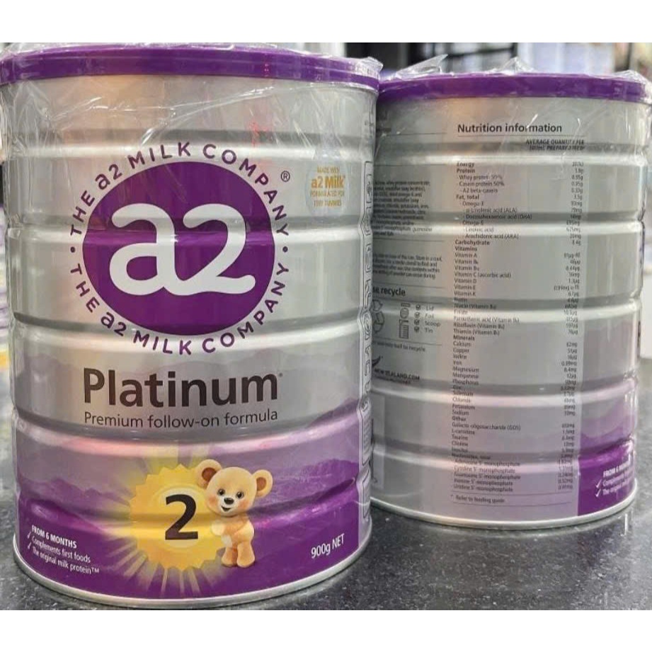 Sữa a2 Platinum Úc 900g số 2