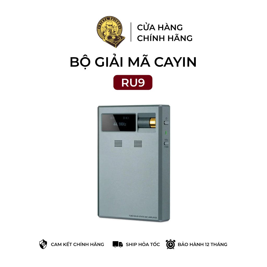 Bộ giải mã di động Cayin RU9 portable dac/amp - Bảo hành 12 tháng
