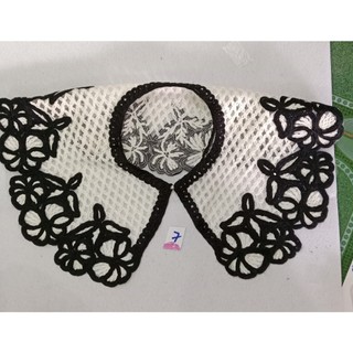 cổ áo sơ mi  trắng, cổ sen trắng, nhiều mẫu
