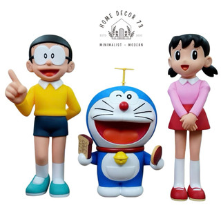   Hoả tốc TpHcm  Mô hình nhân vật Chaien Nobita Xuka Doaaremon dễ thương-trang trí decor ĐẦU XOAY ĐƯỢC Loại đẹp 