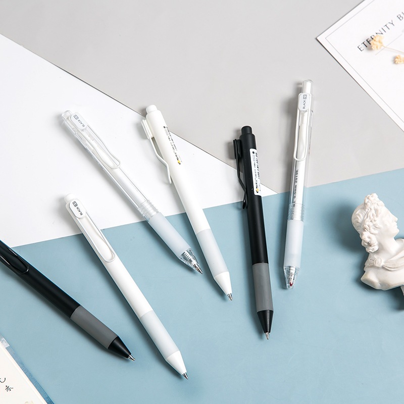 Bút gel Domi 911 phong cách đơn giản, bút mực nước ngòi 0.5 mm