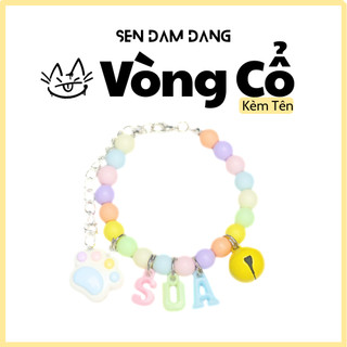  Vòng Cổ Dây Trơn Kèm Chữ Cho Cún Mèo Theo Yêu Cầu   Ib Sốp   