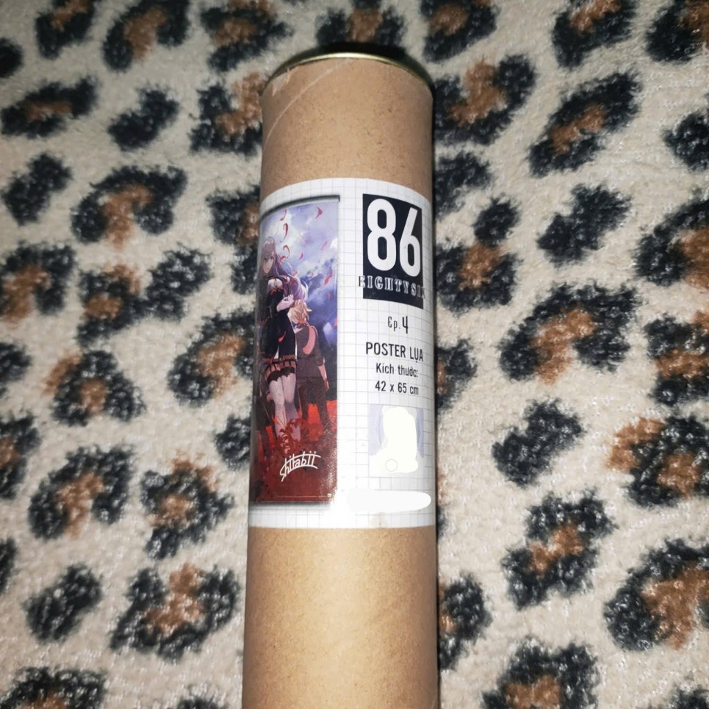 [Poster lụa - Tapestry - Decal] 86 - Eightysix V4