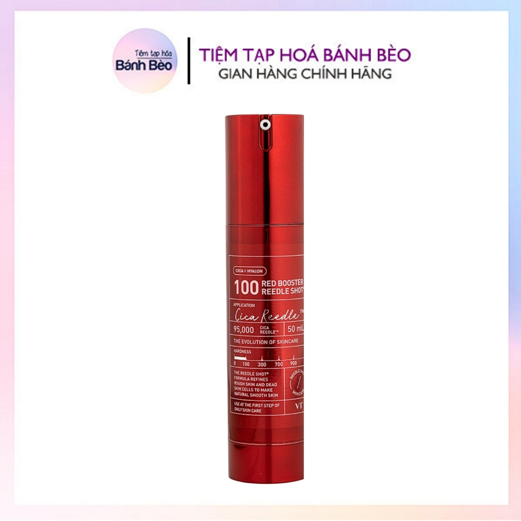 Serum Vi Kim VT COSMETICS Red Booster Reedle Shot 100 50ML VT Reedle Shot Tinh chất