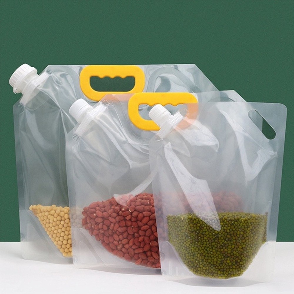 Combo 3 Túi Đựng Nước Lẩu J9, Đựng Thực Phẩm, Ngũ Cốc 1 Lít, 3 Lít, 5 Lít