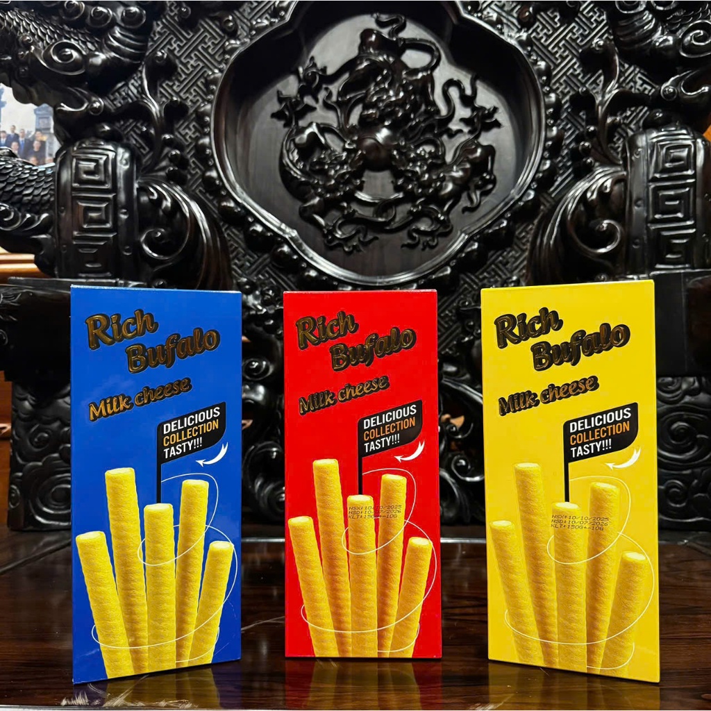 [TẾT] Bánh xốp kem Rich Bufalo Milk Cheese 150GR