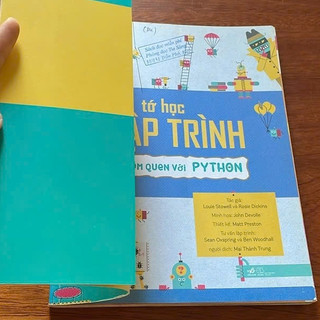 Sách Tớ học lập trình Làm quen với Python (Tái Bản 2025) /