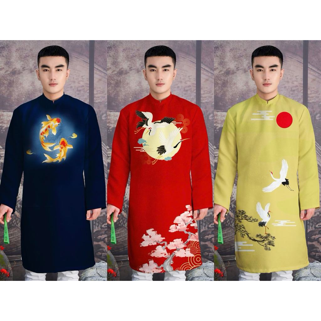 Áo dài thiết kế ảnh thật 2026