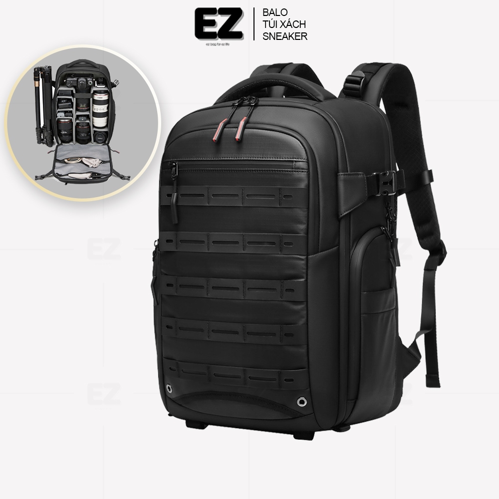 Balo đựng máy ảnh cao cấp EZ BALO BLA31 Balo laptop 15.6 inch 17 inch chống nước chống sốc