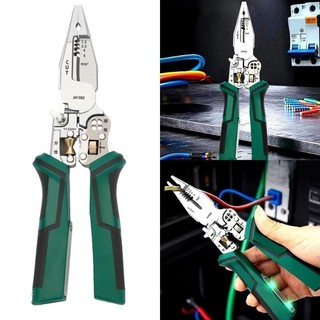 Kìm Tuốt Dây Điện Cao Cấp Có Đèn Báo Điện , Kìm Bóc Dây Điện Loại Tốt Đa Chức Năng