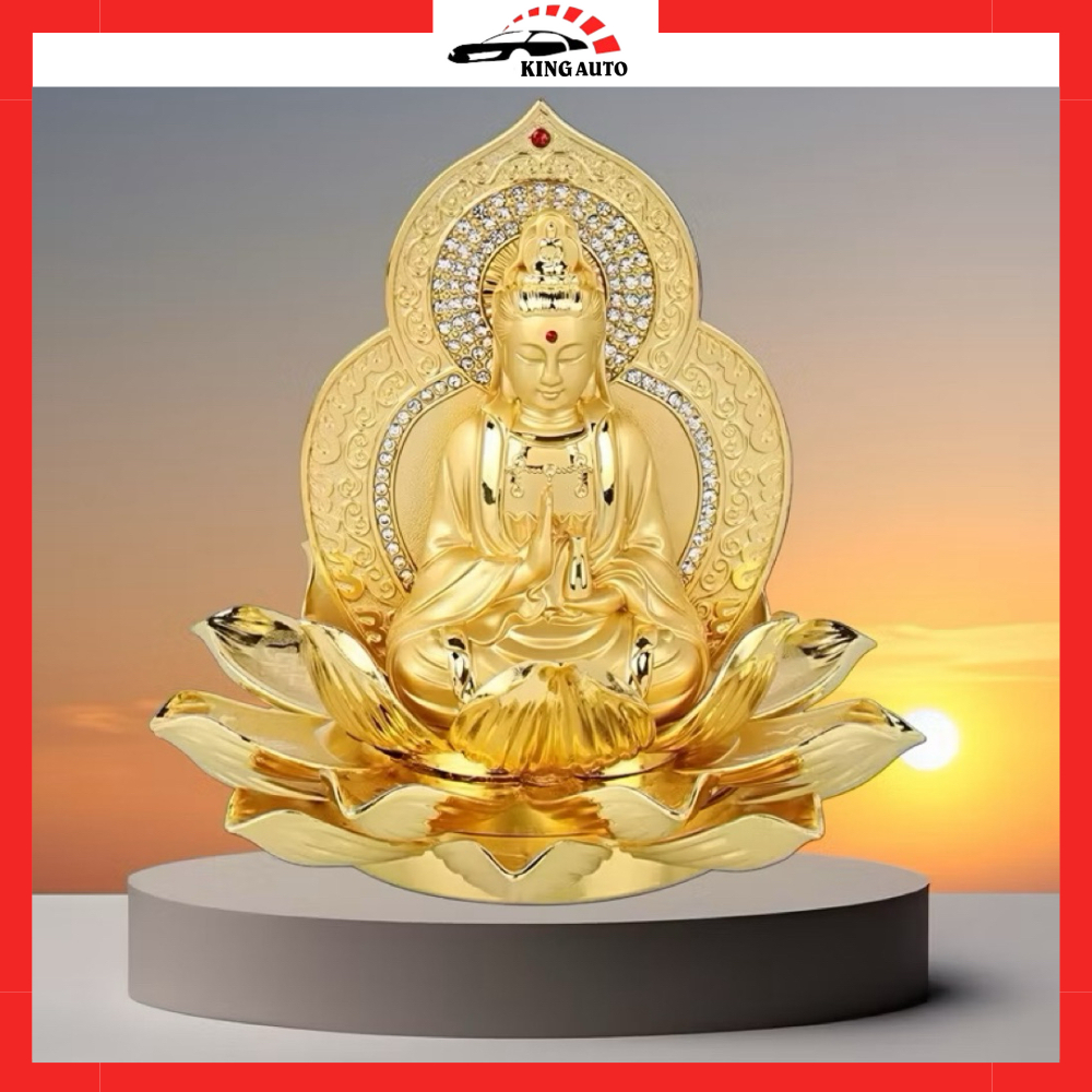 Tượng Phật Bà Quan Thế Âm Hai Mặt