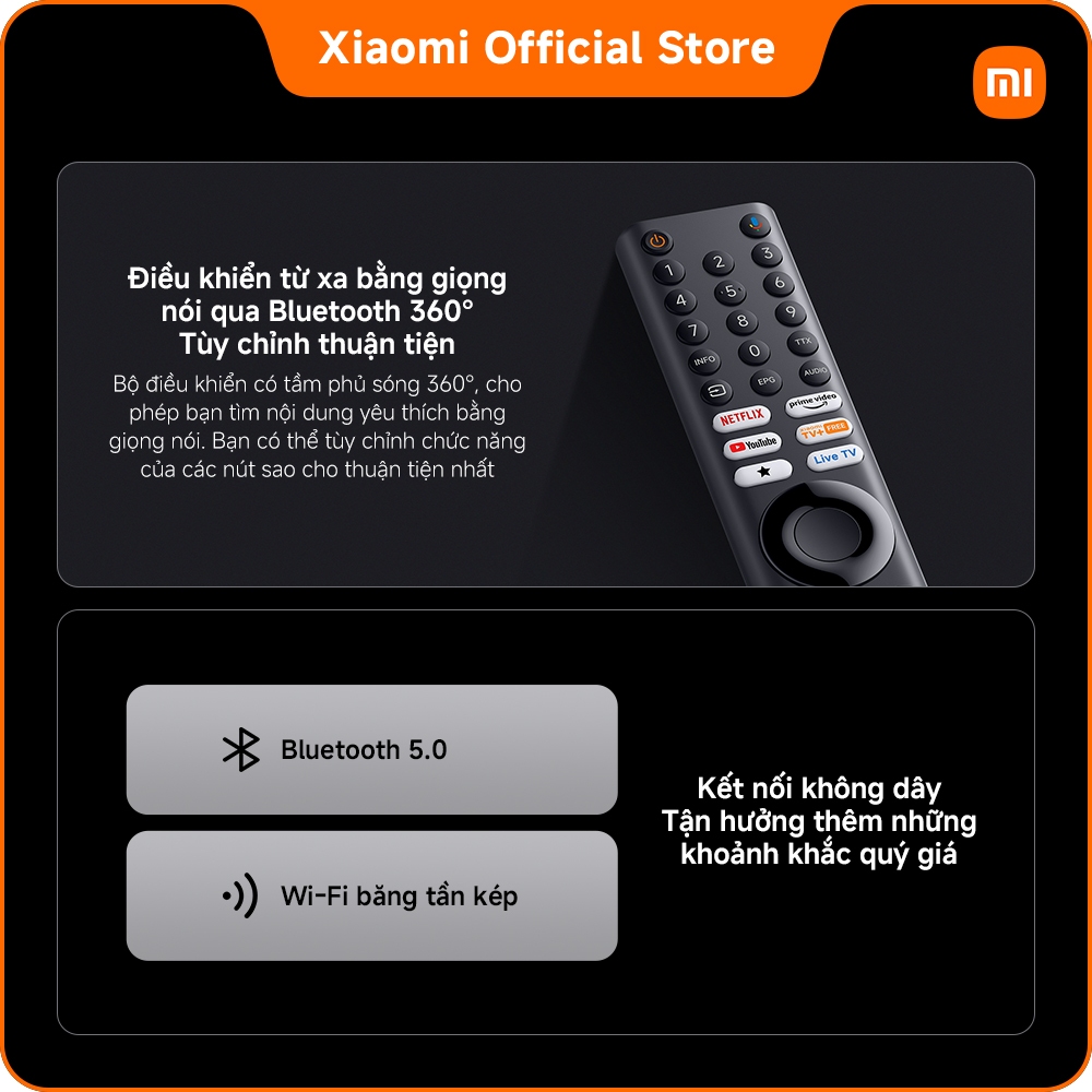 Xiaomi TV A Pro 32 2026 | Bề mặt kim loại bắt mắt với thiết kế khung viền siêu mỏng | BigBuy360 - bigbuy360.vn