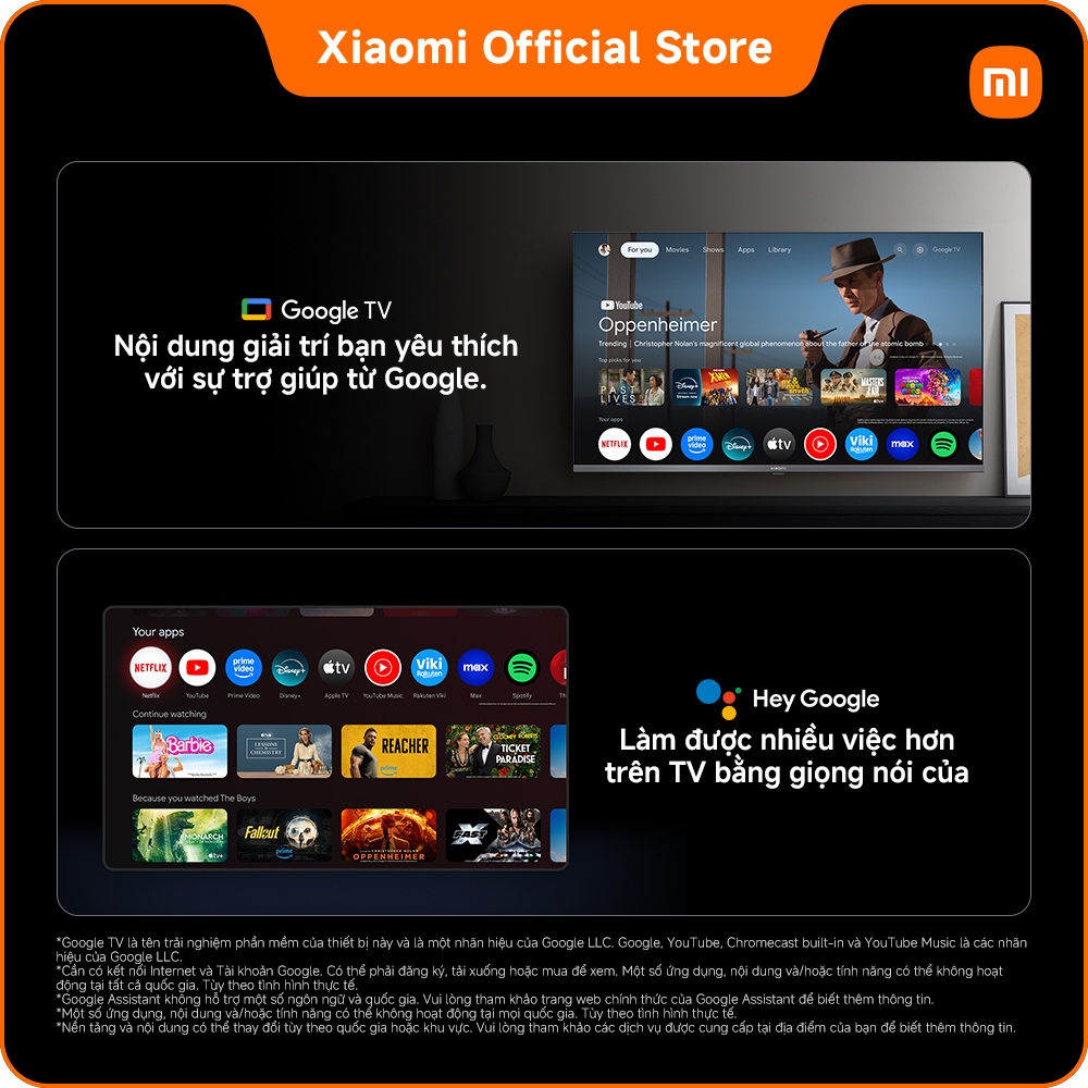 Xiaomi TV A Pro 32 2026 | Bề mặt kim loại bắt mắt với thiết kế khung viền siêu mỏng | BigBuy360 - bigbuy360.vn