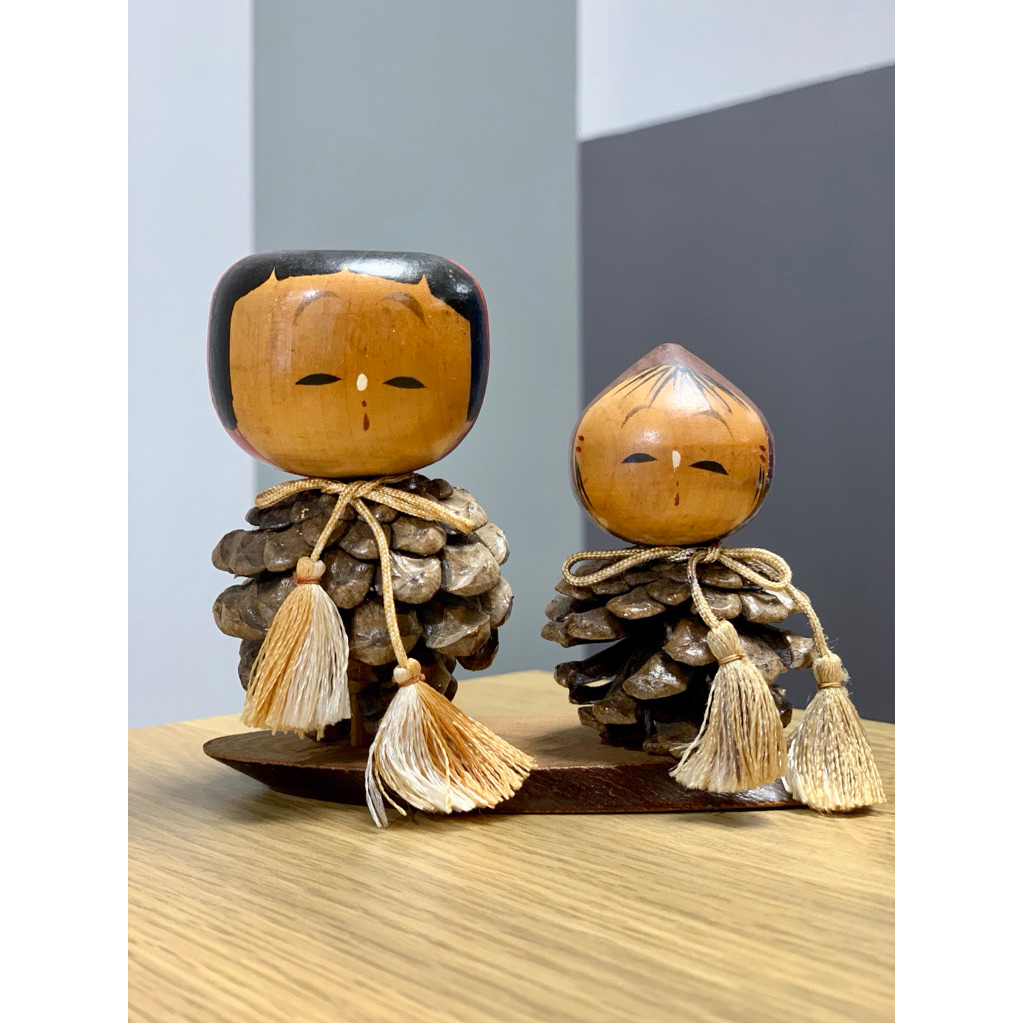 Búp bê gỗ truyền thống Kokeshi